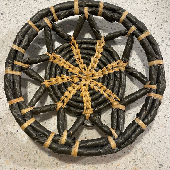 3 Urban Outfitters Woven Wall Baskets - Picture 4 of 4